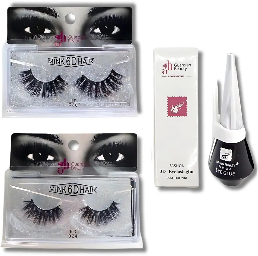 Guardian Beauty Wimpers Set 6D Volume #026/#024