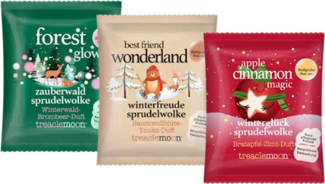Treaclemoon Kerst Bubbelbad Forest Glow - 3x20g