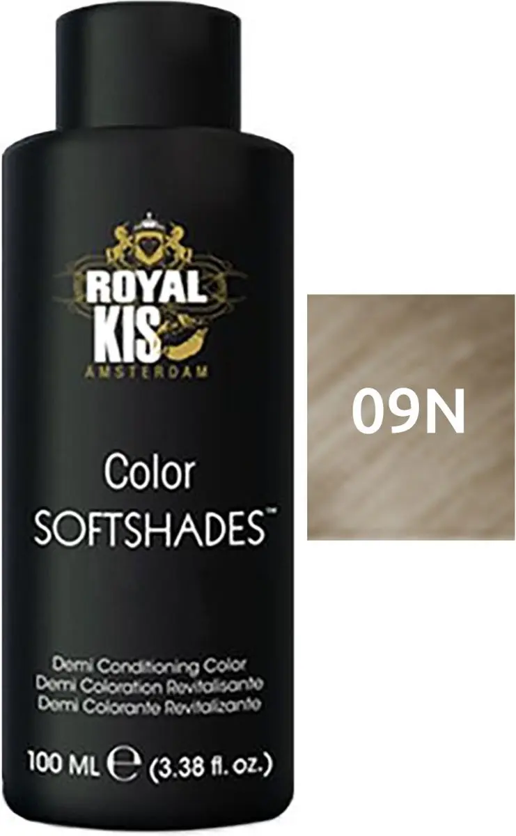KIS Softshades 09N Kleurspoeling 150ml - Zeer lichtblond