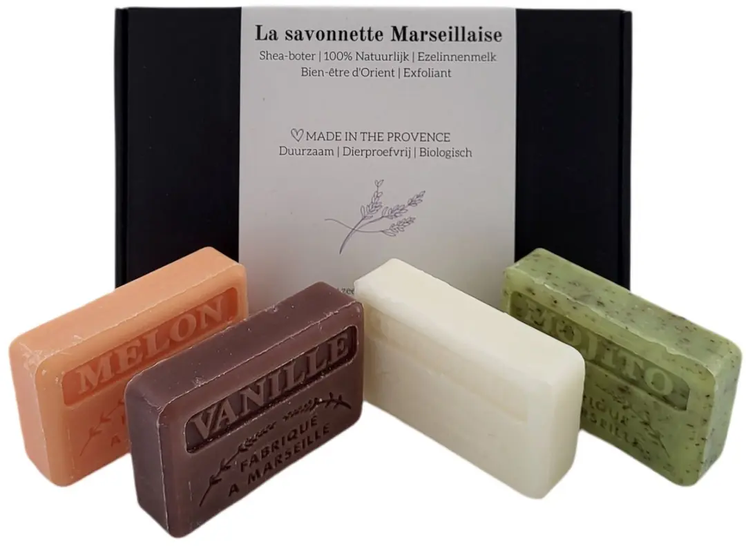 Savon de Marseille Zeep Set 4x125g