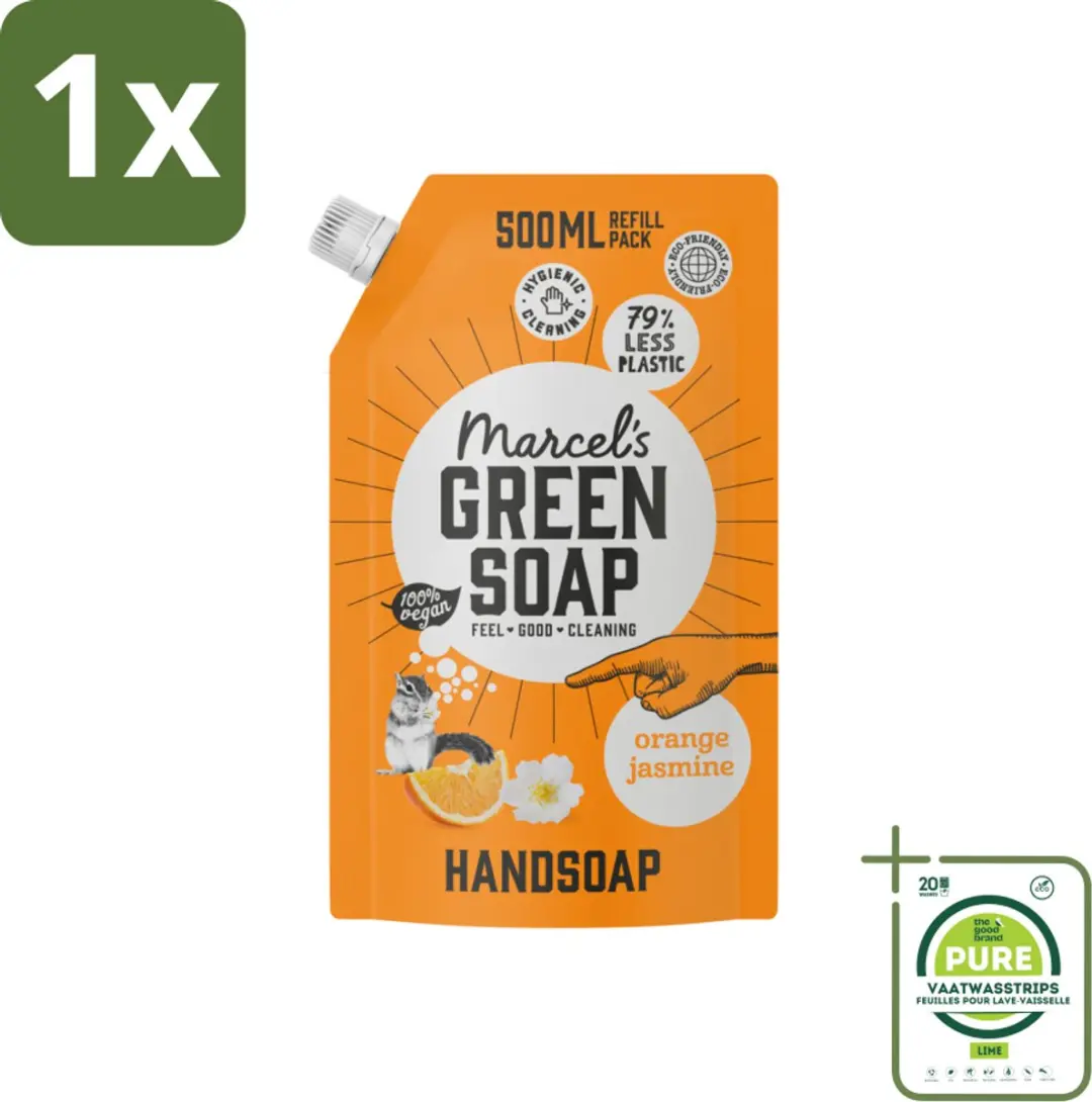 Marcel's Green Soap Handzeep Navulling 500ml