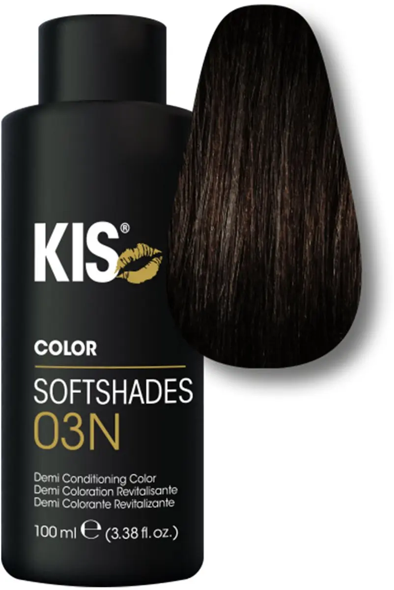 KIS Royal Softshades 150ml - Kleurspoeling 03N Donkerbruin