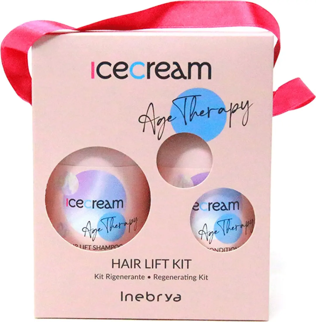 Inebrya Ice Cream Hair Lift Kit Shampoo & Conditioner 300ml