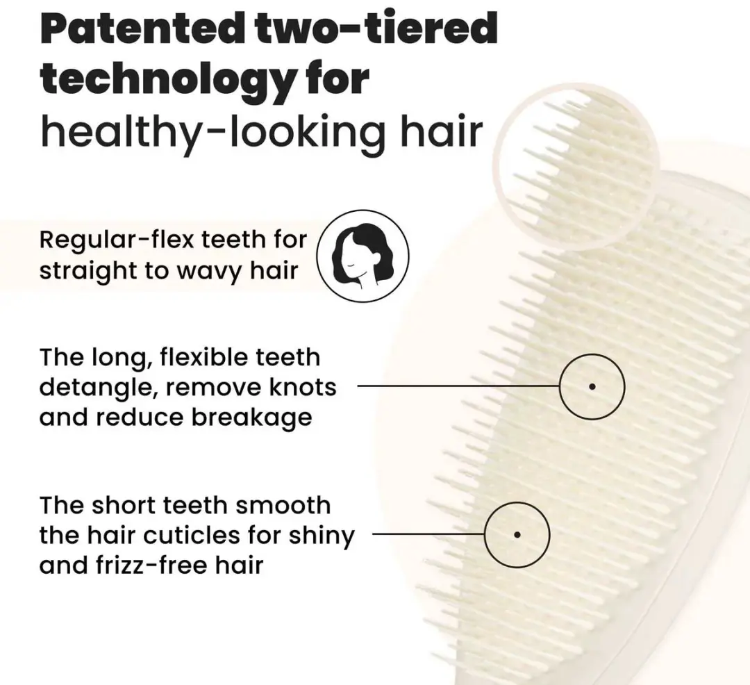 Tangle Teezer The Ultimate Borstel - Matte Porcelain