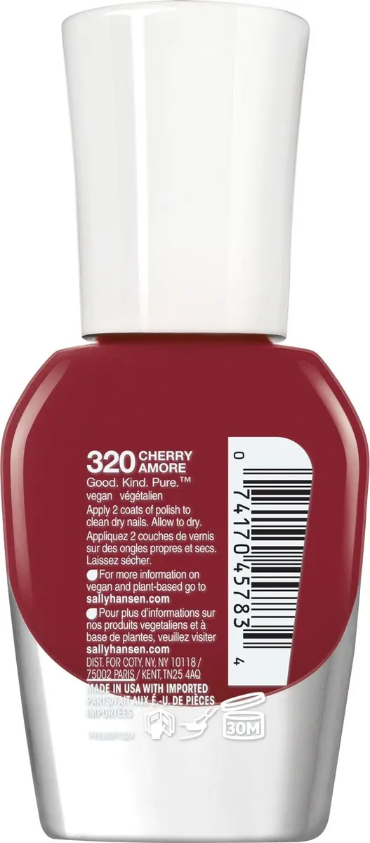 Sally Hansen Good Kind Pure Nagellak 320 Cherry Amore - 10ml