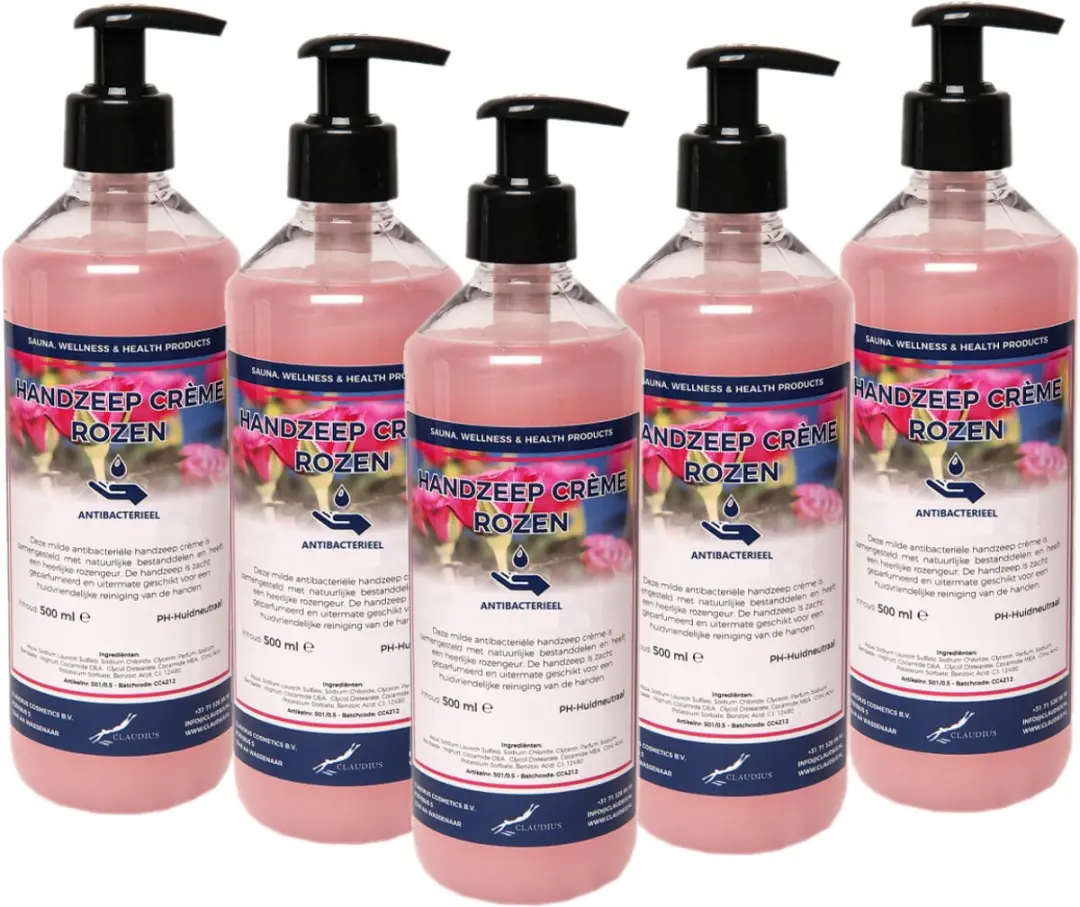 Splashbox Cosmetics Handzeep Rozen 500ml