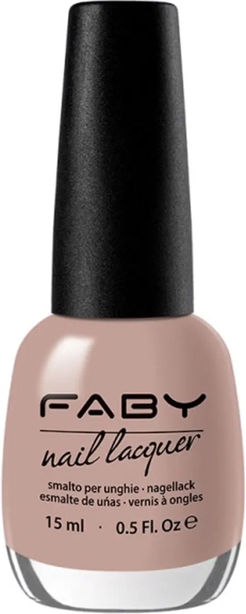 FABY Vegan Nagellak Nude 15ml