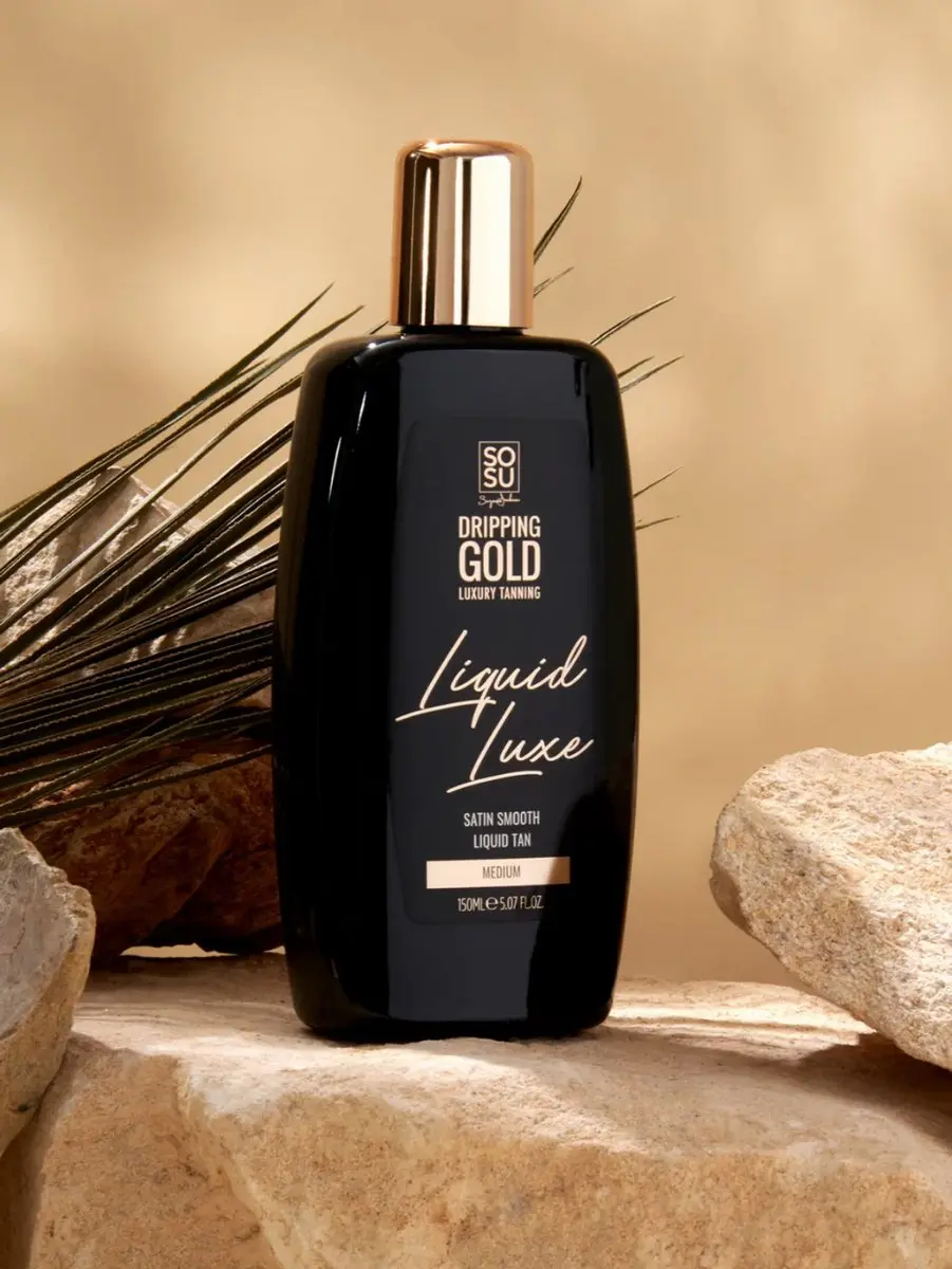Sosu Dripping Gold Liquid Luxe Tan Medium 150ml - Vegan