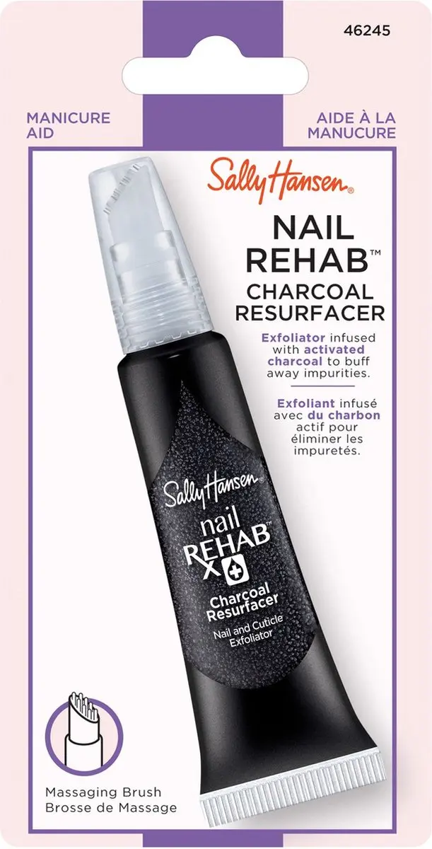 Sally Hansen Nail Rehab Charcoal Resurfacer 12ml
