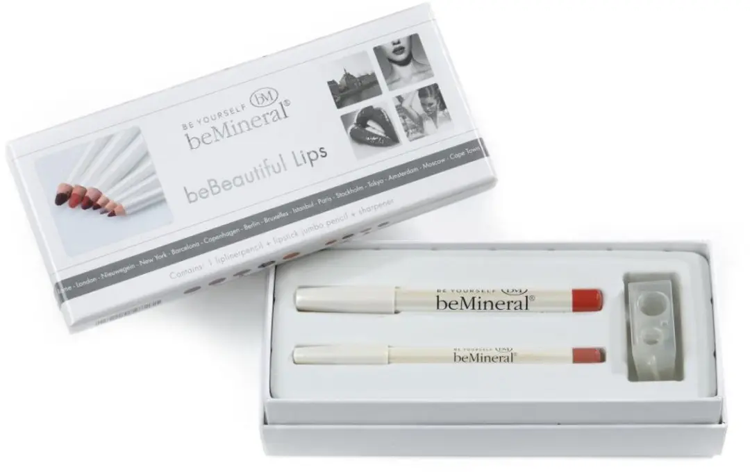 BeMineral beBeautiful Lips-Kit DUSTY ROSE