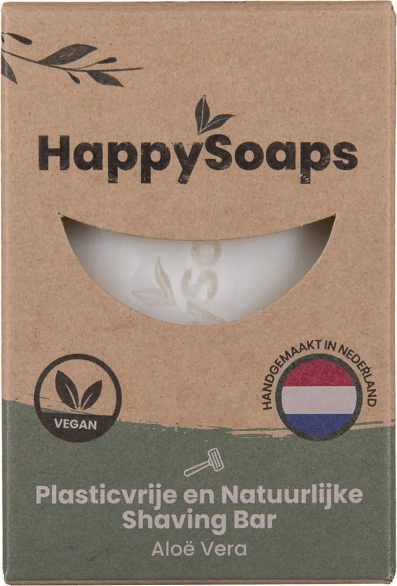 HappySoaps Shaving Bar Aloë Vera