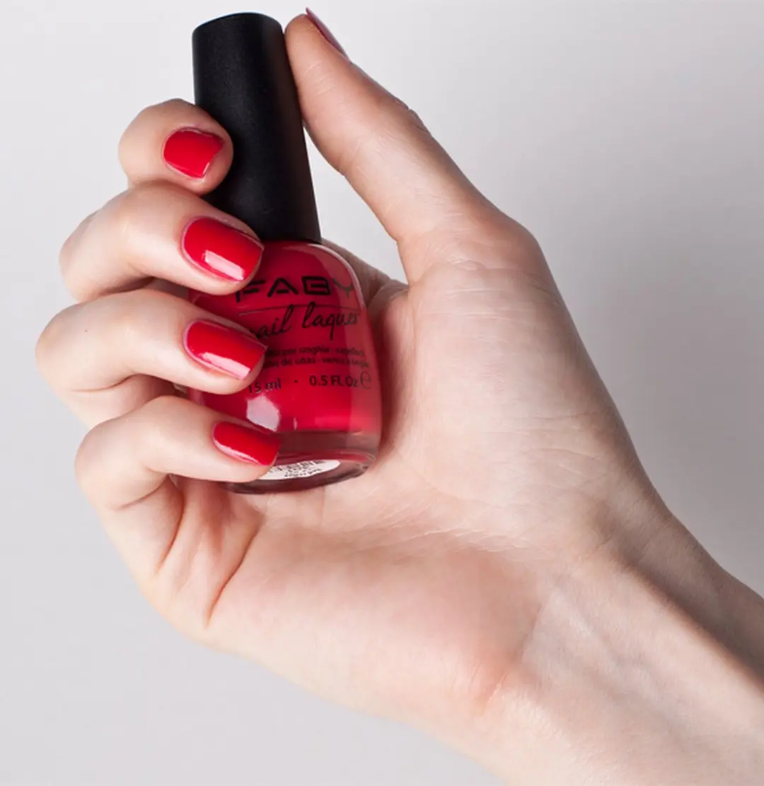 FABY Red Reflex Vegan Nagellak - Rood - 15ml