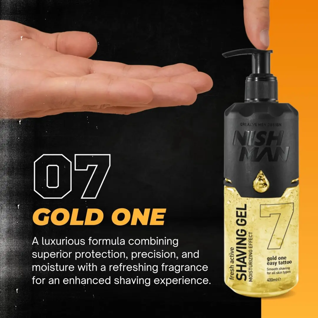 Nishman Scheergel Gold One Nr. 7 - 400ml