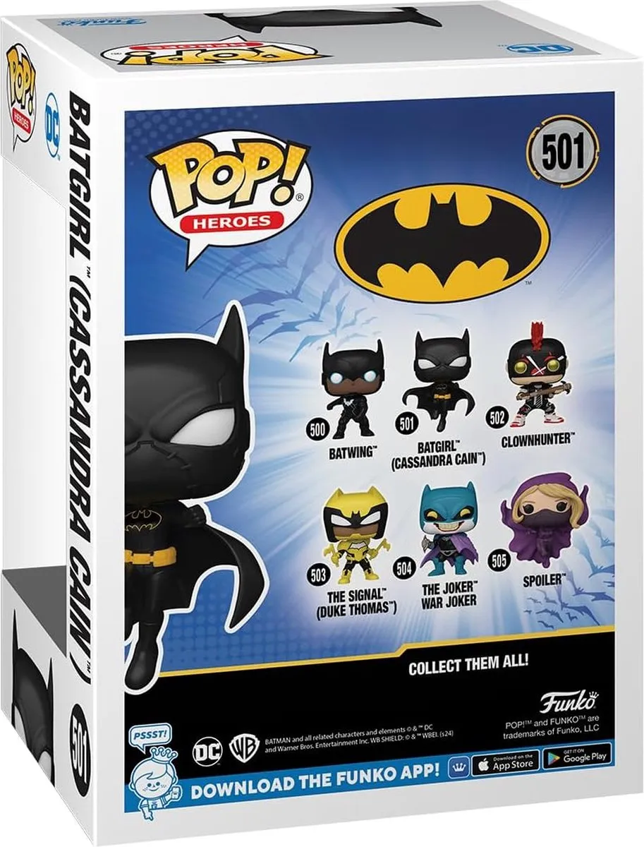 Funko Pop! Batgirl Cassandra Cain #501 DC - 76070 - Multicolor