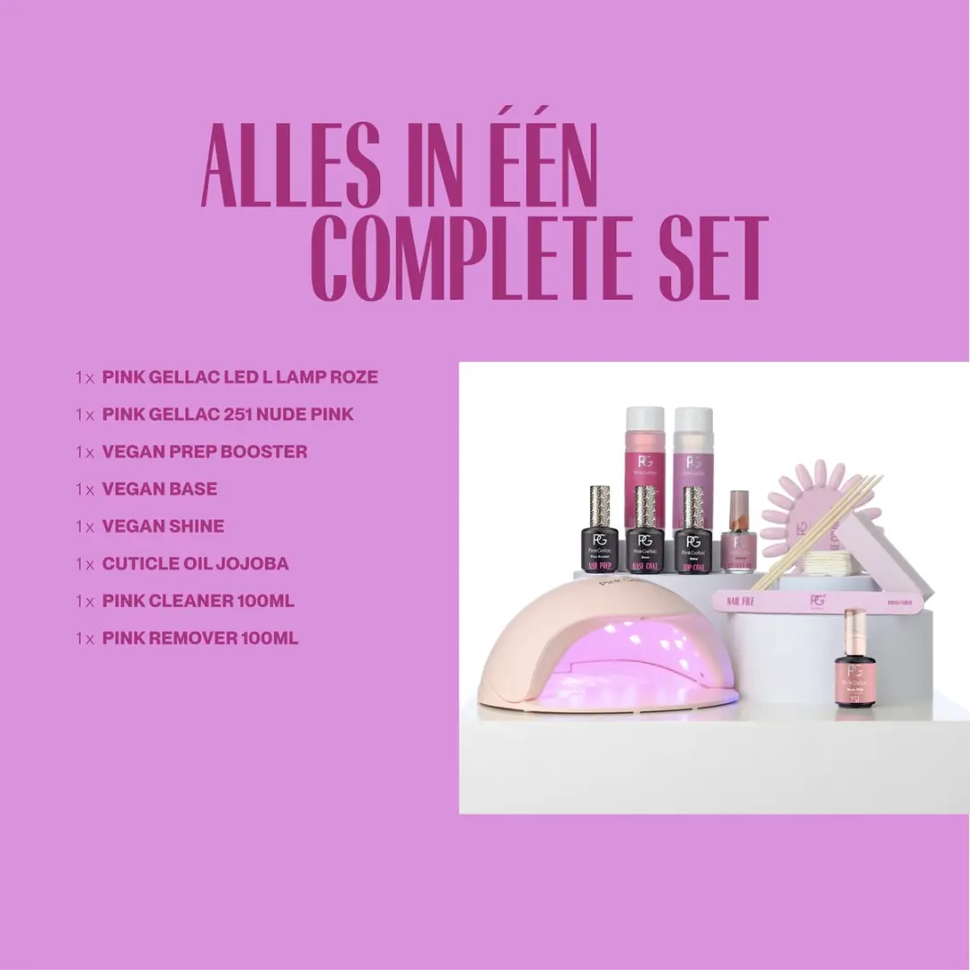 Pink Gellac Starterspakket Premium Comfort - 44 Stuks