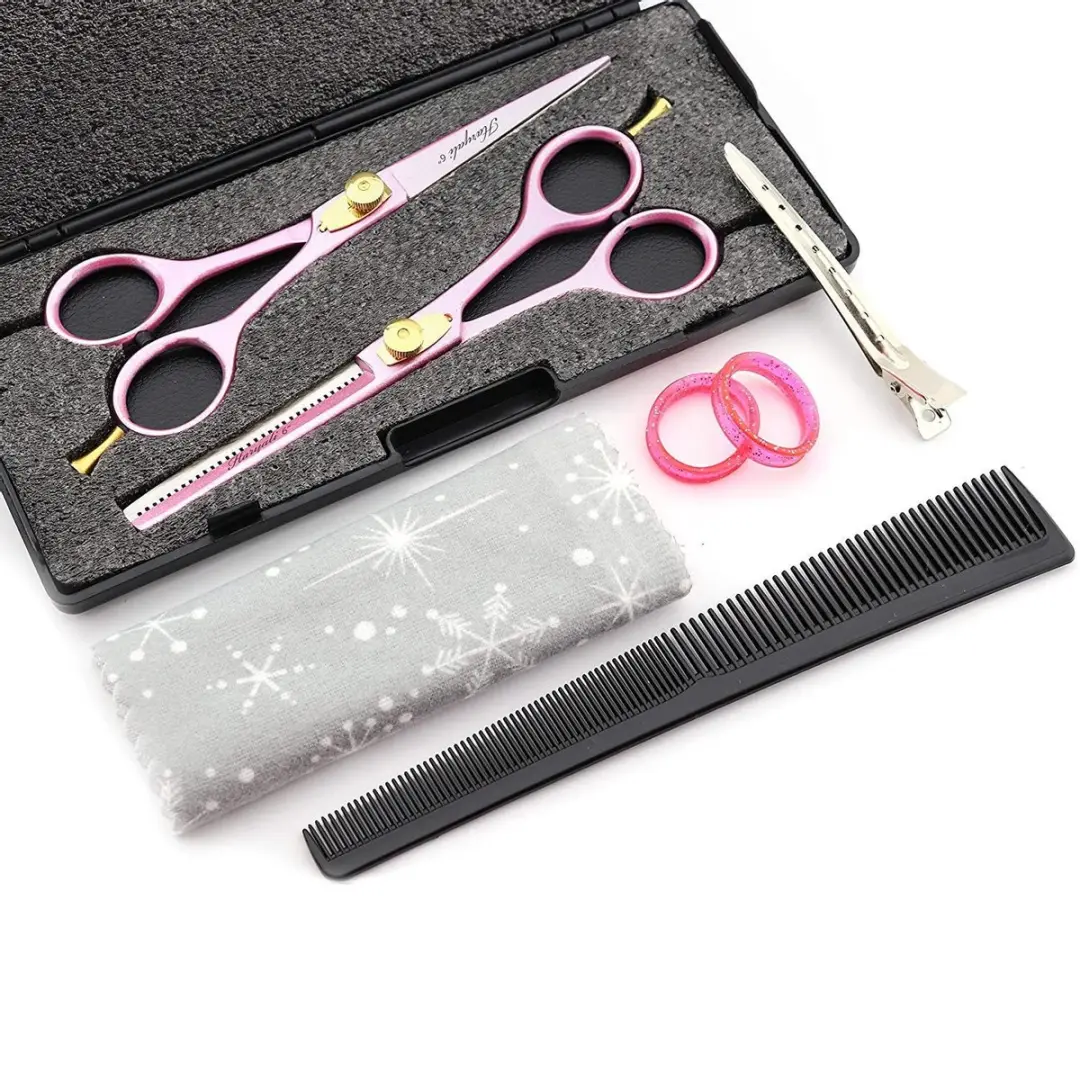 Haryali London Kappersschaar 12,7cm - Verstelbare schroef - 4 Stuks