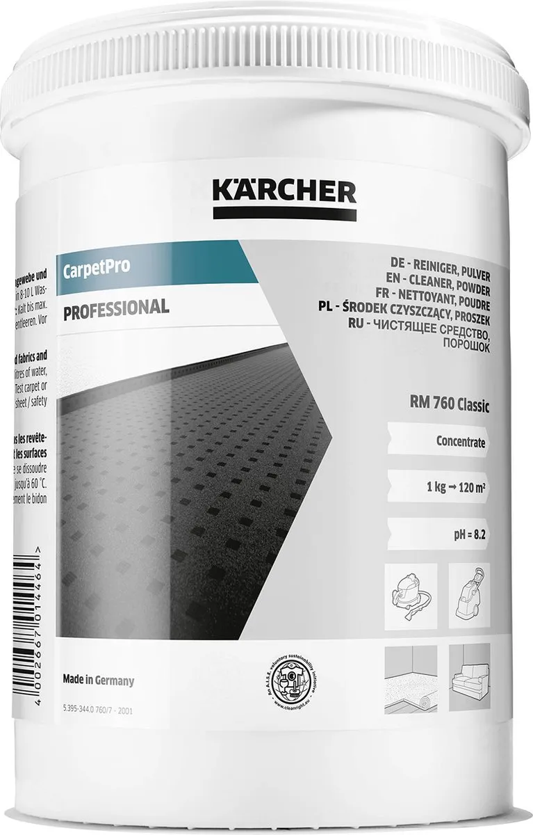 Kärcher RM 760 Poeder Vloerreiniger 800g