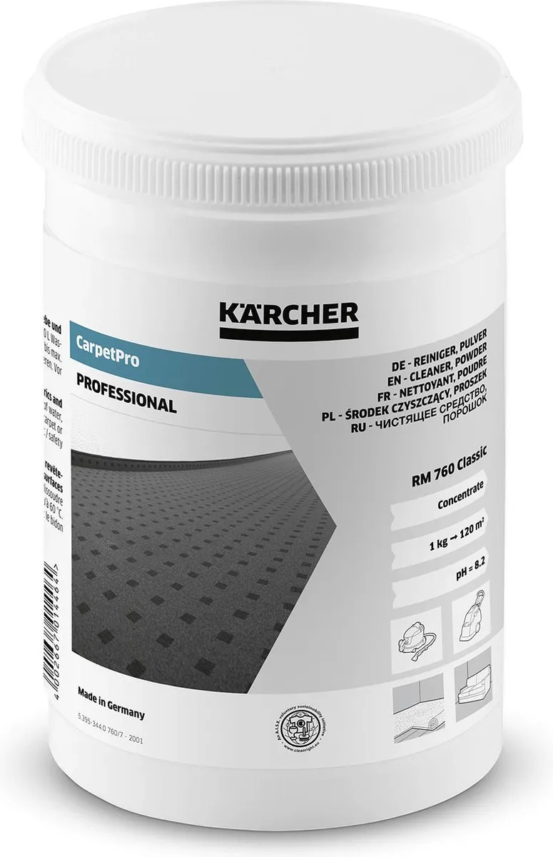 Kärcher RM 760 Poeder Vloerreiniger 800g
