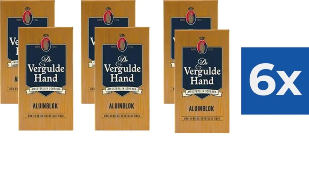 Vergulde Hand Aluinblokjes