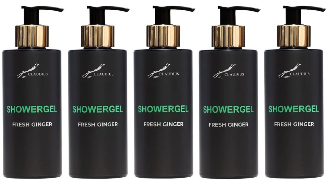 Splashbox Cosmetics Fresh Ginger Douchegel 300ml - 5 Stuks