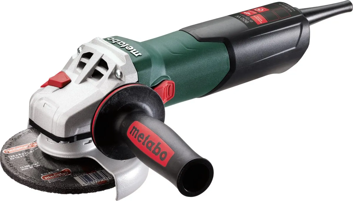 Metabo W 9-125 Haakse Slijpmachine 900W - 125mm Metaal - afbeelding 6 van 6