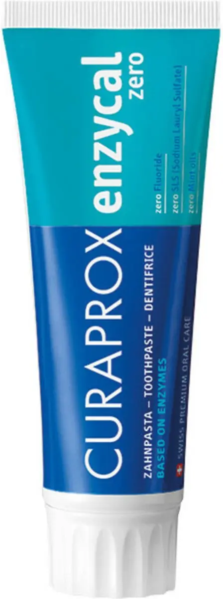 Curaprox Enzycal Zero Fluoride Tandpasta 75ml