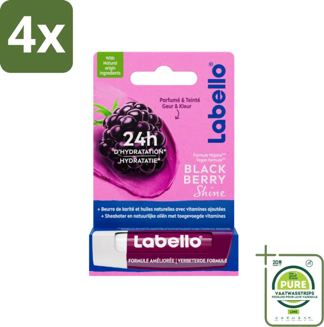 Labello Blackberry Shine Lippenbalsem