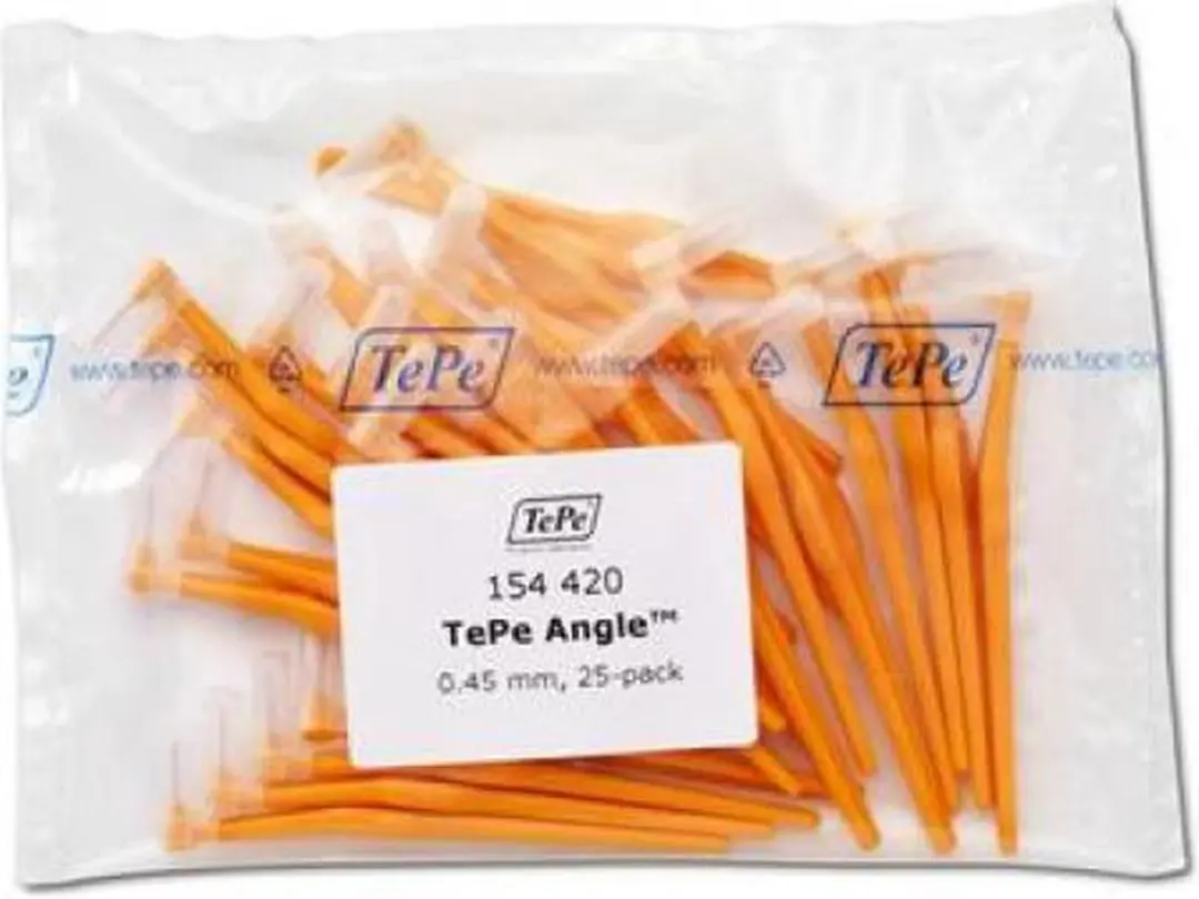 Tepe Angle Interdentale Ragers Oranje 0,45mm - 25 Stuks - afbeelding 6 van 6