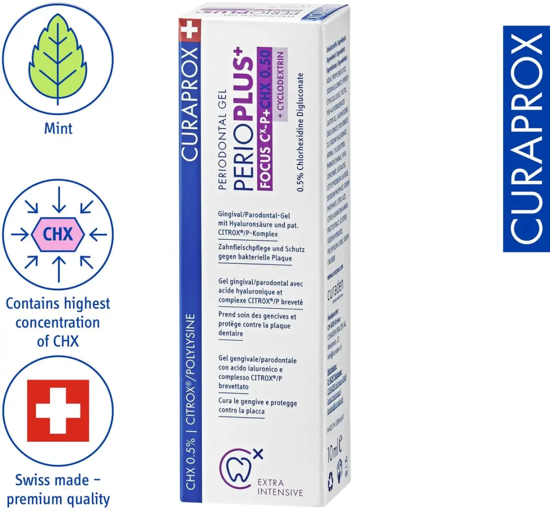 Curaprox Mondgel Perio Plus+ Focus 10ml