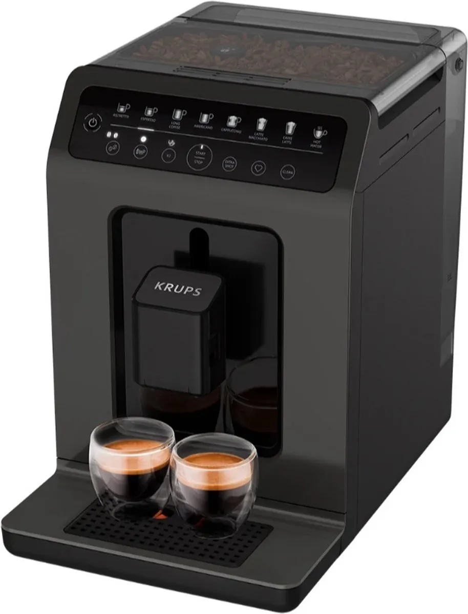 Krups Evidence EA89ZB10 Volautomatische Espressomachine - Antraciet