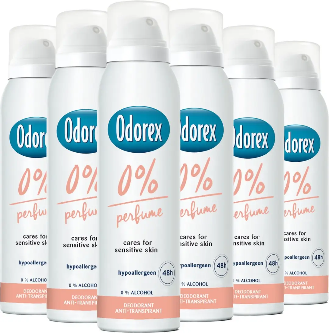 Odorex 0% Parfum Anti-Transpirant Spray