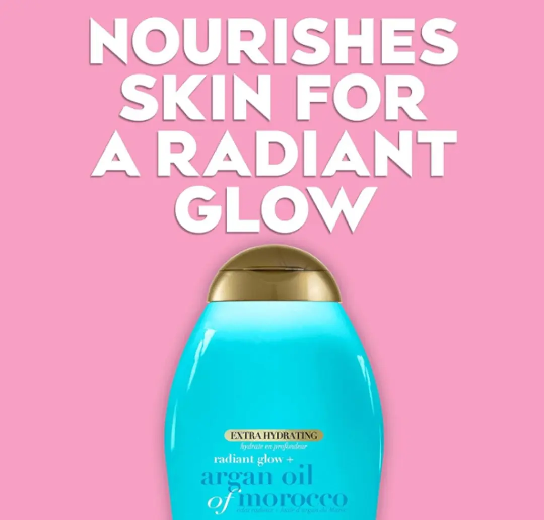 OGX Radiant Glow Argan Oil Body Wash 577ml