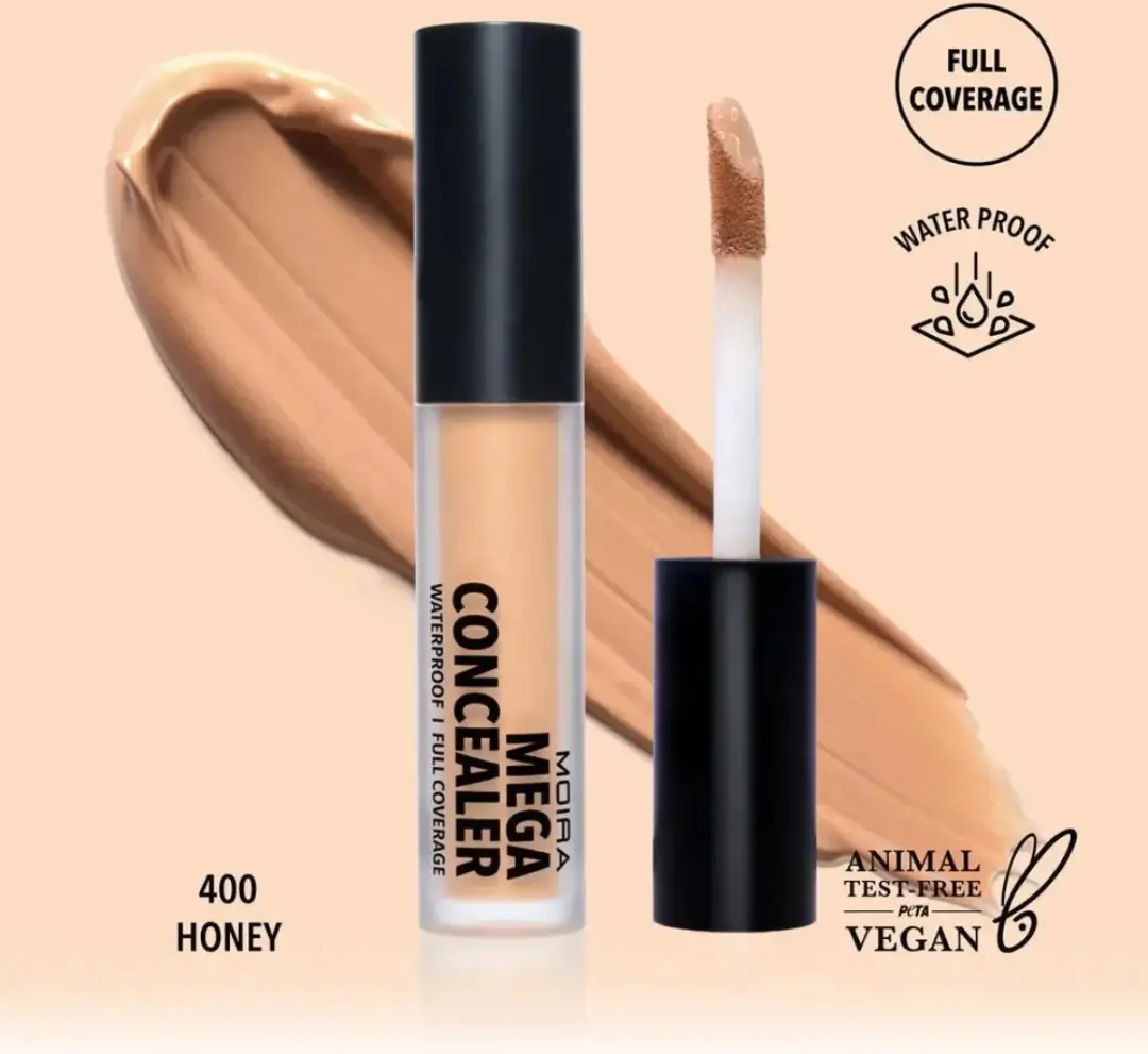 Moira Mega Waterproof Concealer 400 Honey - 5ml
