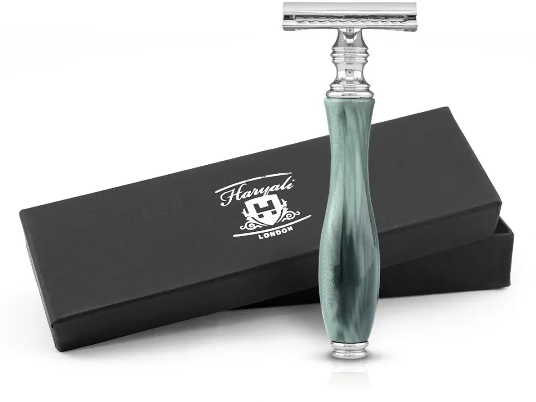 Haryali London Classic Double Edge Veiligheidsscheermes