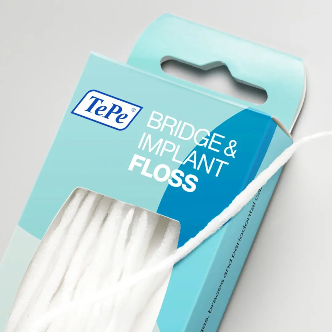 TePe Bridge & Implant Floss 30 Stuks - 5x4