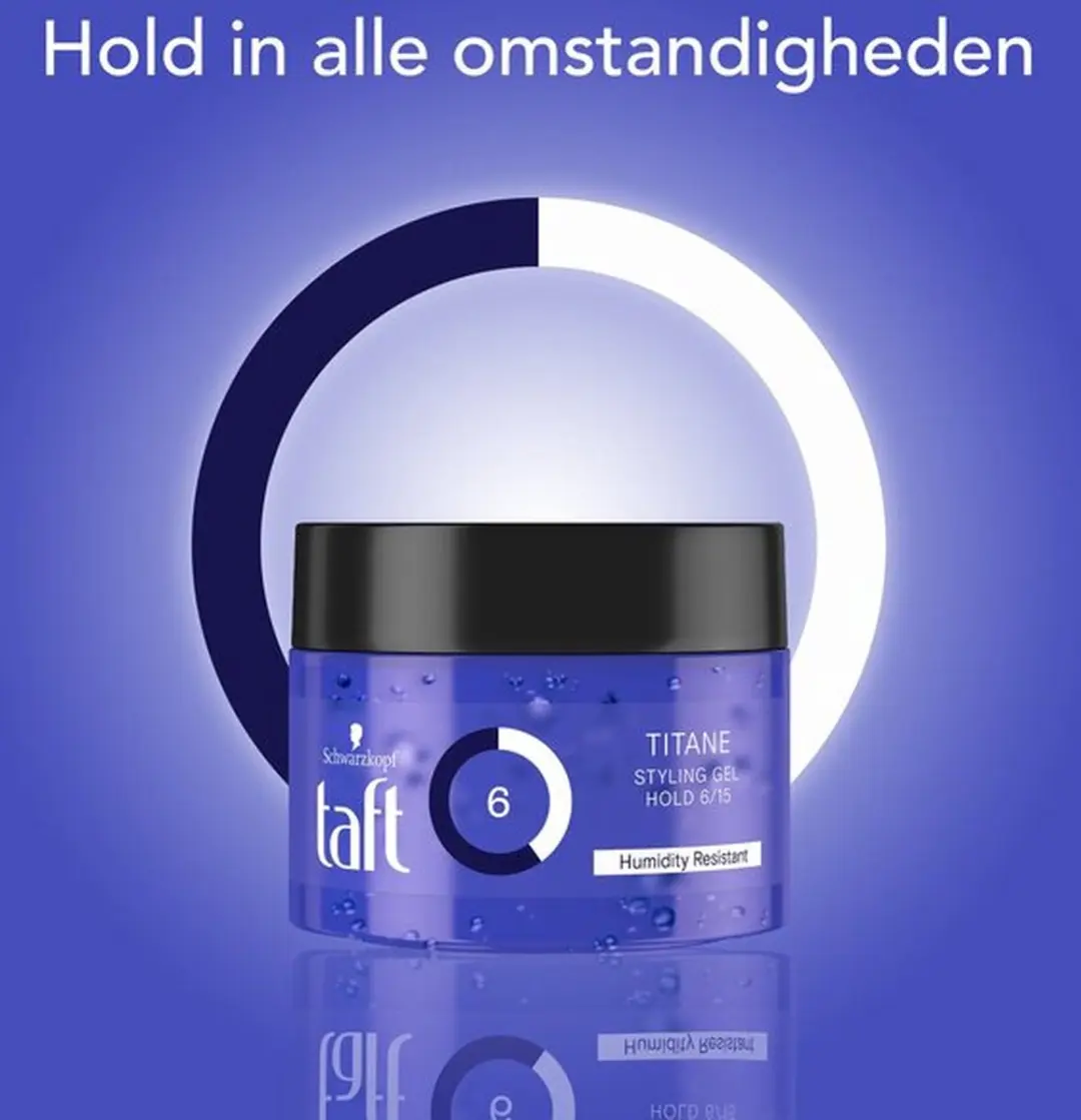 Taft Styling Power Titane Gel 250ml