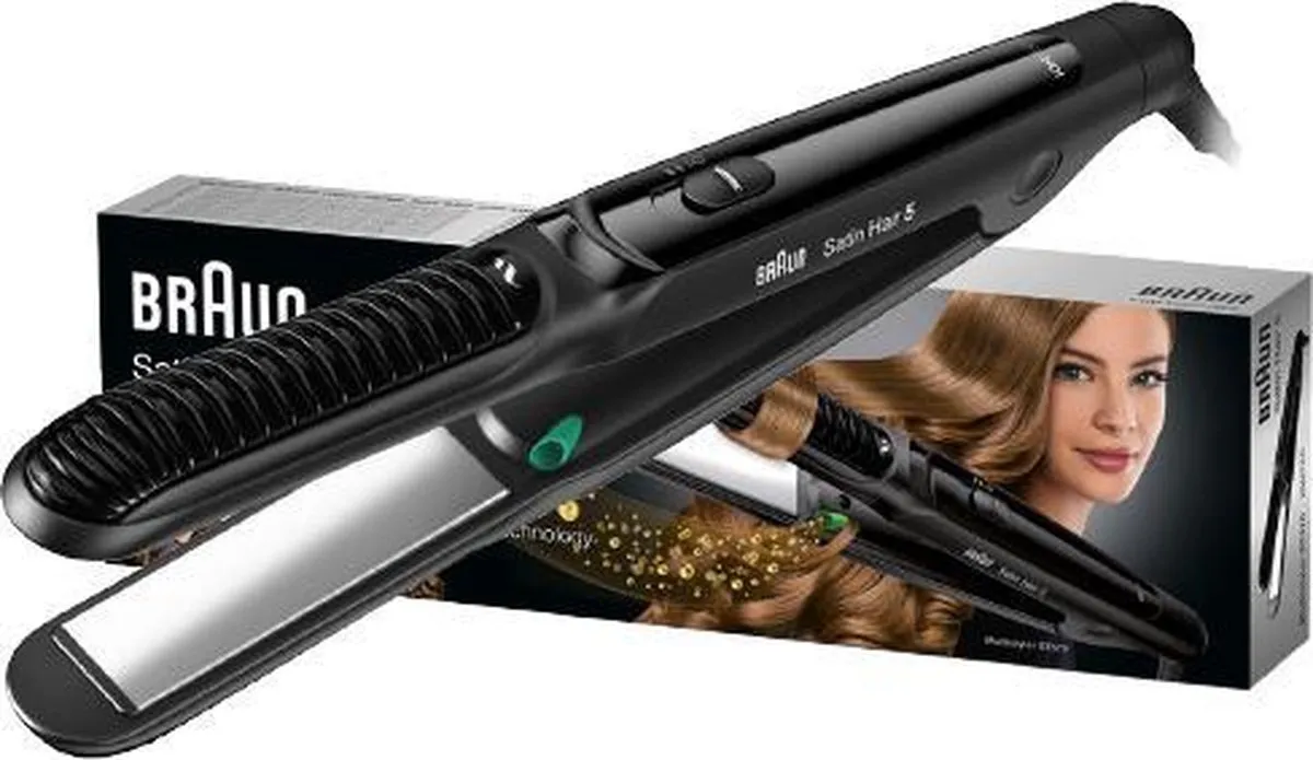 Braun Satin Hair 5 ST570 Stijltang - Zwart