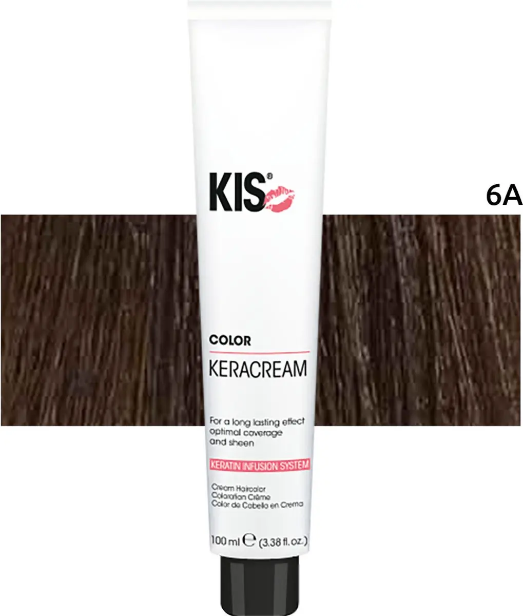 KIS Haarverf 6A Donker Asblond 100ml