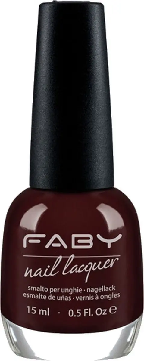 FABY A Rhyme for Roxanne Nagellak Bordeaux