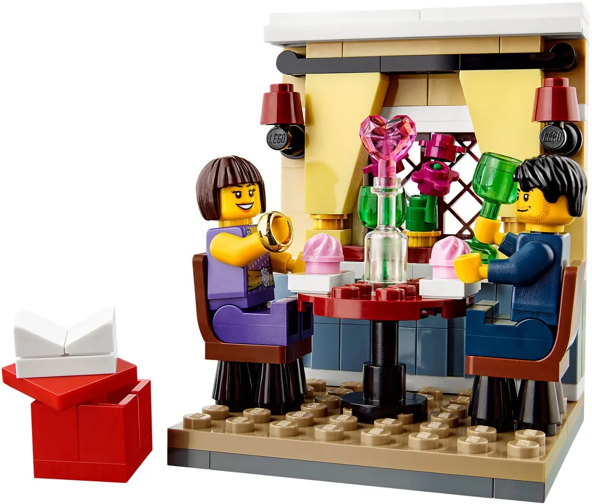 LEGO 40120 Valentijnsdag Diner - 114 Stukken