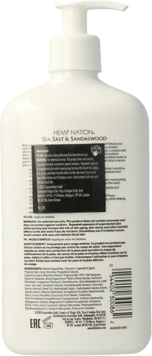 Australian Gold Hemp Nation Aftersun 535ml