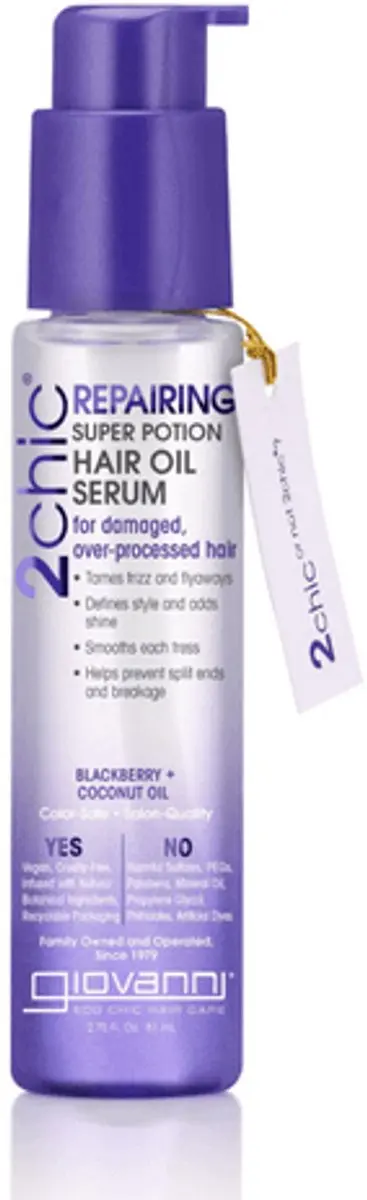 Giovanni Cosmetics 2chic Repairing Super Potion Hair Oil Serum - 81ml