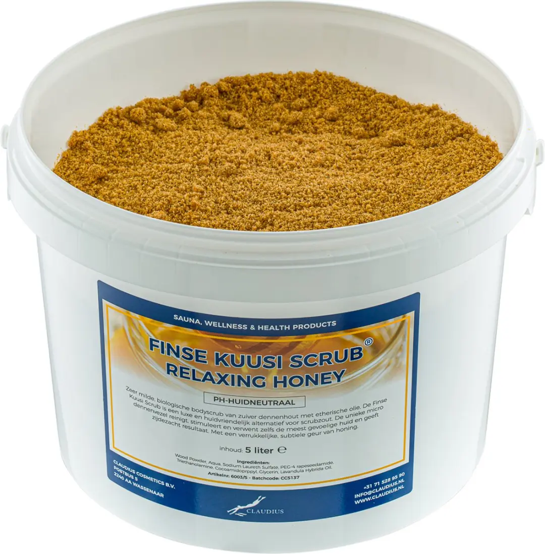 Splashbox Cosmetics Kuusi Scrub Relaxing Honey 5L