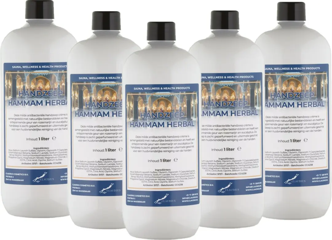 Splashbox Cosmetics Hammam Herbal Handzeep 1L