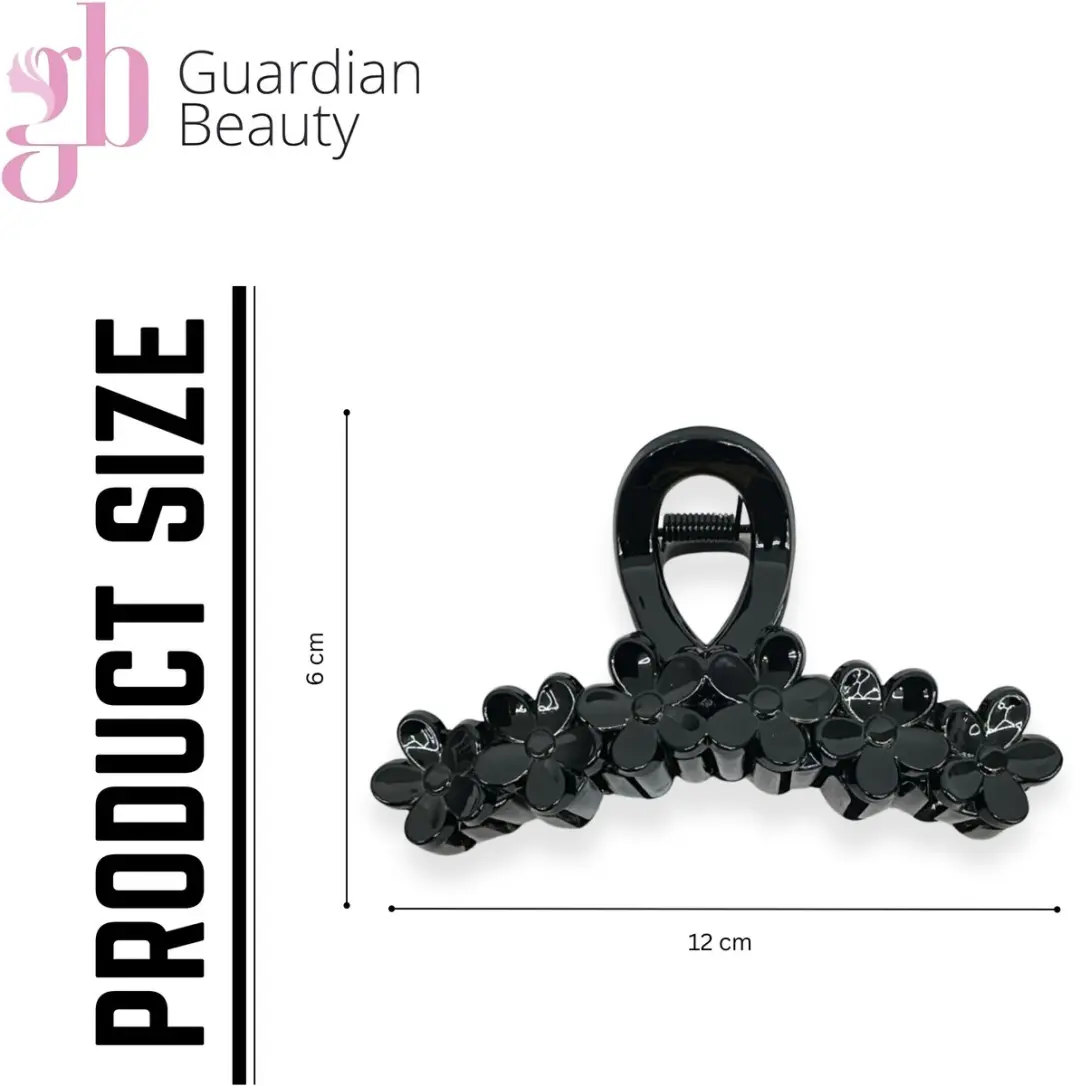 Guardian Beauty Haarclips Groot Klauwen - 4 Stuks - Bruin/Zwart/Warmbeige/Donkerbruin