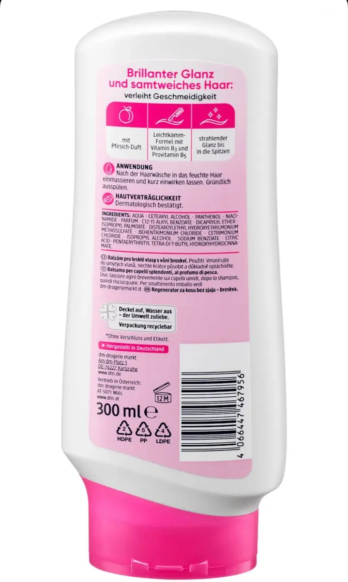 Balea Conditioner Zijdeglans 2x 300ml