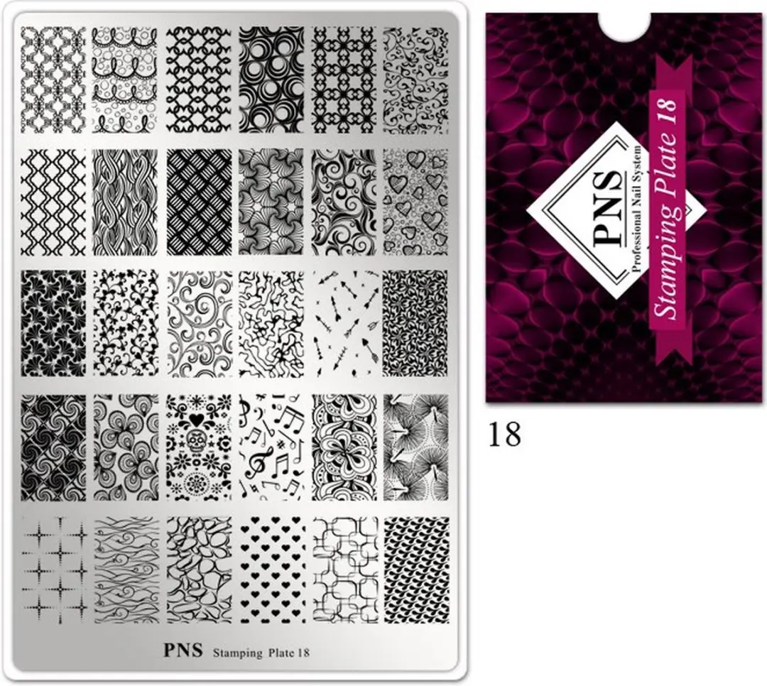 Korneliya PNS Stamping Plate 18