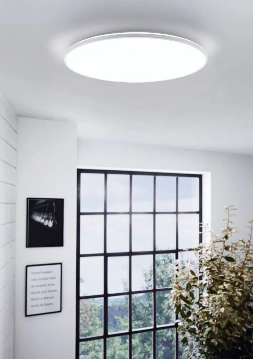 Eglo Crespillo Plafondlamp LED - Ø50cm Wit