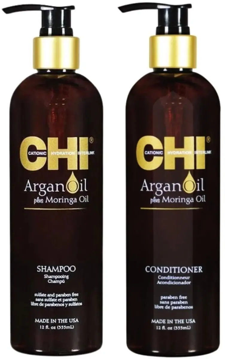 Chi Natural Life Argan Oil Duo Set