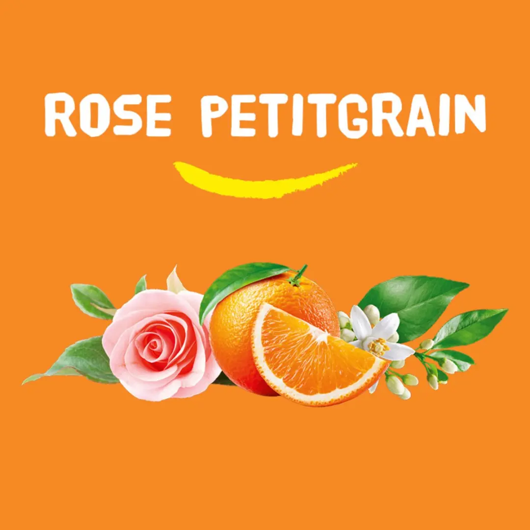 Happy Earth Handzeep Rose Petitgrain 300ml